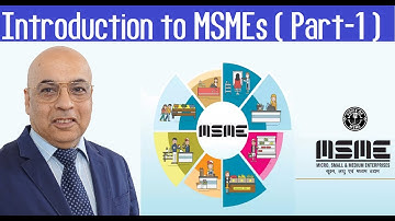 Introduction to MSME (English) - Part-1