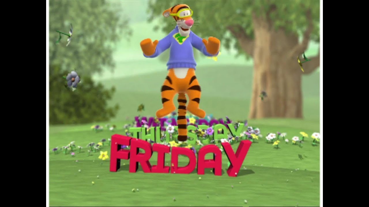 Playhouse Disney Promo My Friends Tigger & Pooh Mystery Week (2008