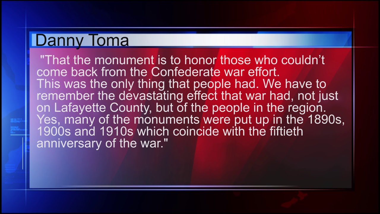 Confederate statue in Oxford, MS