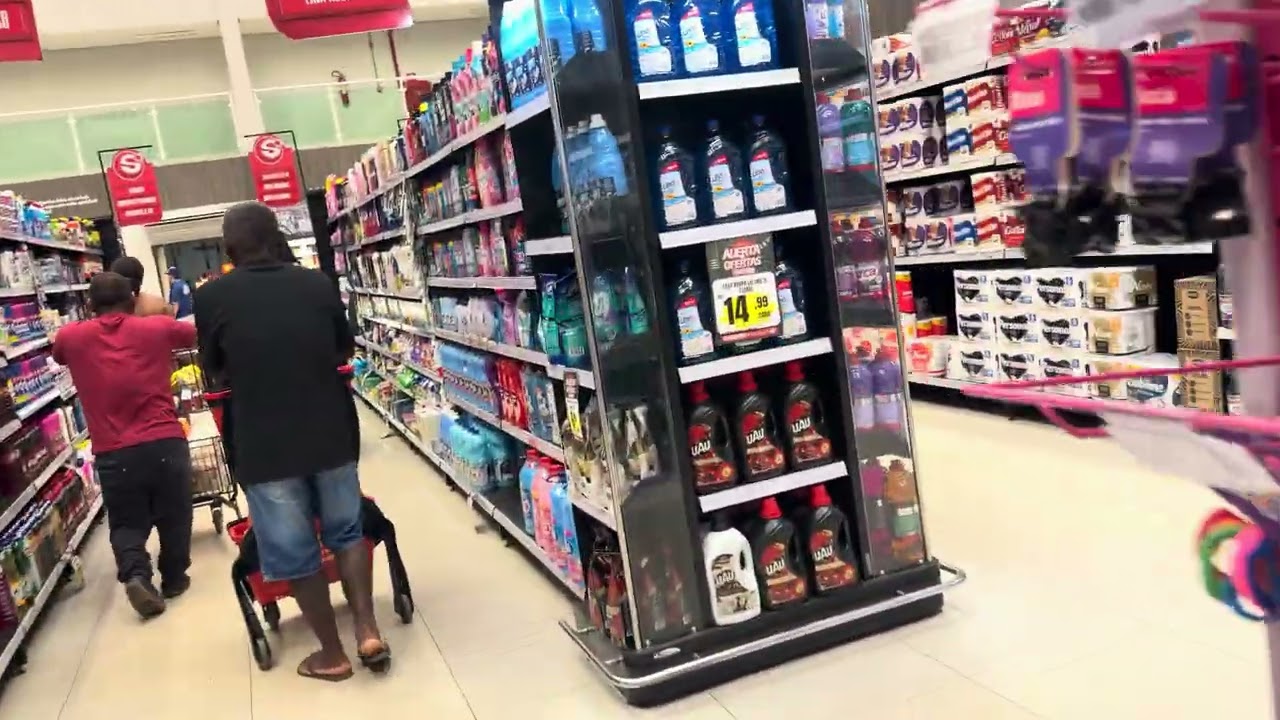 FOMOS PARA A CIDADE VIZINHA / COMPRAS NA LOJA DO 7 + SUPERMERCADO 