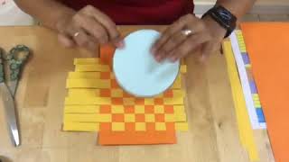 How to make Paper Weaving Turtle Craft