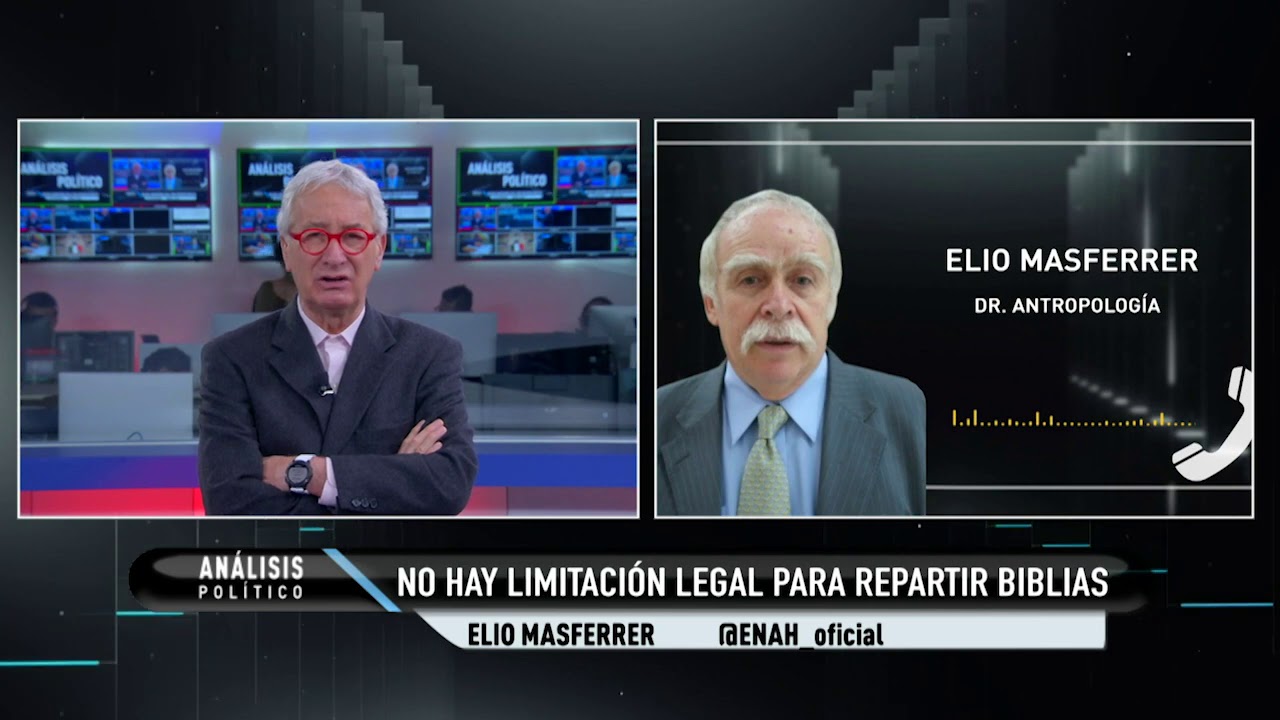 No hay limitaciones para entregar biblias a militares en México: Elio Masferrer