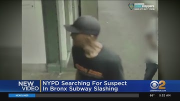 New Video Of Subway Slashing Suspect