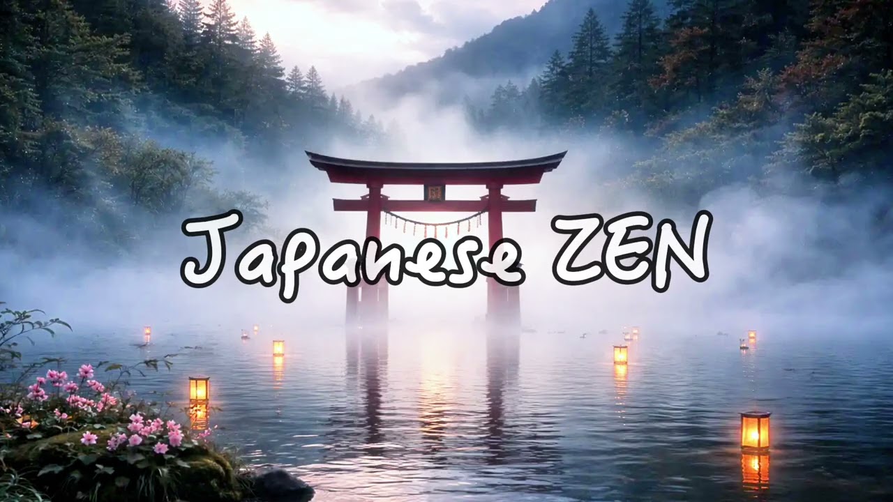 1 Hour Japanese Zen Music 🇯🇵 Relaxing Ambient for Sleep & Focus | 睡眠・瞑想・作業用BGM