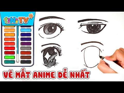 cách vẽ mắt anime nam lạnh lùng