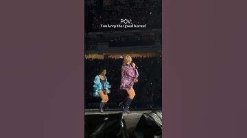 Good Karma got you FRONT ROW at the Eras Tour! #taylorswift