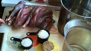 Learn how to cook a wild turkey and the brine solution that will add
flavor any recipe. this same can be used for store bought or home...
