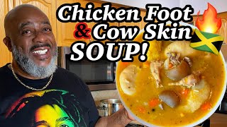 How to make Chicken Foot Cow Skin Soup Deddy s Kitchen