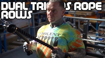 HOW TO: Dual Triceps Rope Rows with LEE PRIEST