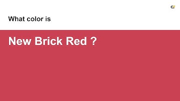 New Brick Red color #cb4154 hex color - Red color - Cool color cb4154