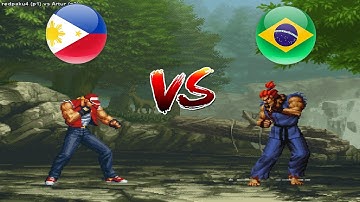 SNK vs. Capcom - SVC Chaos Plus - redpaku4 vs Artur