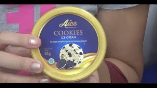 Review es krim Terbaru dan Termahal dari Aice, Aice Cookies Ice Cream (Harga Rp12.000)