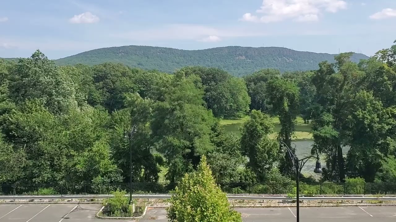 View From The Brickyard Building in Easthampton, MA 7/24/2025