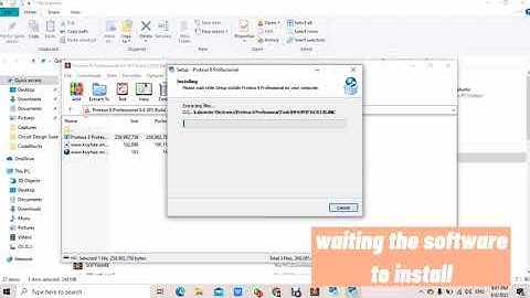 How to install Proteus Professional version 8.6