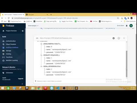 Realtime Database in Firebase with Angular