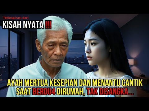 KISAH NYATA : AYAH MERTUA YANG KESEPIAN DAN MENANTU, SAAT MATI LAMPU TAK DISANGKA YANG TERJADI...
