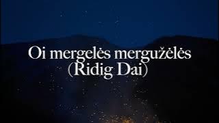 Oi mergeles merguzeles (Ridig Dai)