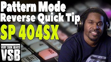 Sp 404sx Tutorial Quick Tip 17 | Reverse FX in Pattern Mode