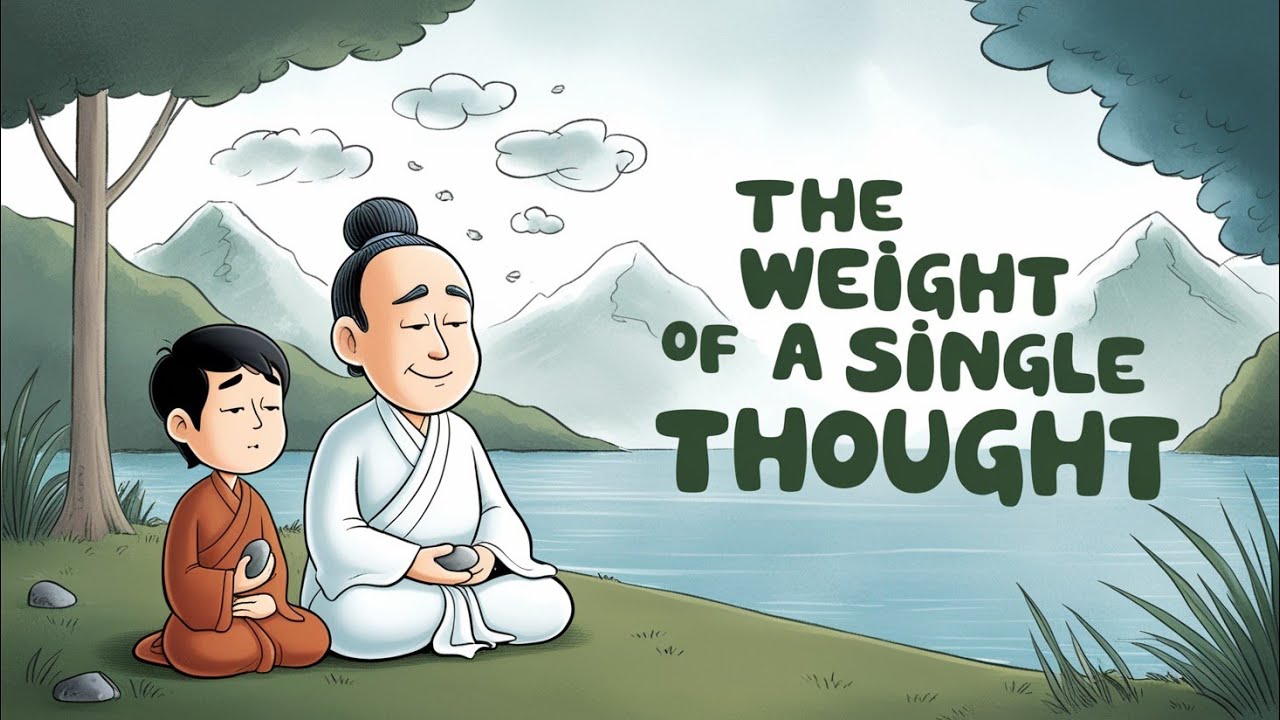 The Weight of a Single Thought | Zen Story | Qtszen inspired