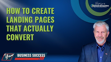 How to Create Landing Pages That Convert