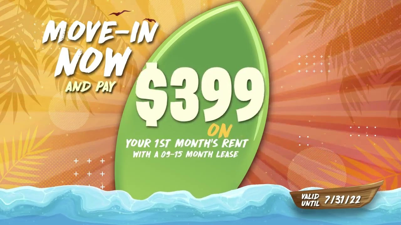 June & July Movein Specials Providence at Baytown Apartments YouTube