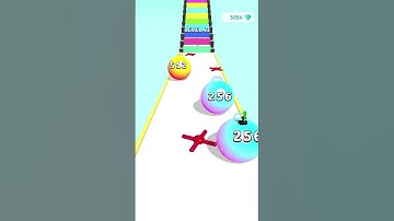 Yoga Ball Run (IOS, Android) New update Gameplay All Levels (Level 43) #Shorts