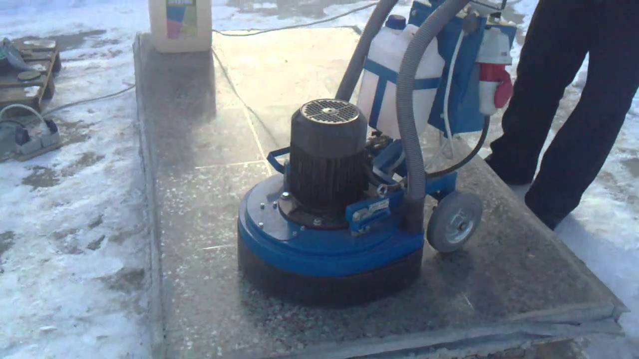 GPM400 and SPEKTRIN Hardener. Concrete Polishing YouTube