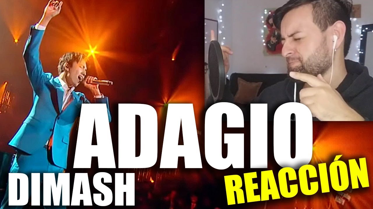 😱 COMO HIZO ESO 🔥 REACCION EN ESPAÑOL | Dimash Kudaibergen 🎤 Adagio ( En vivo )