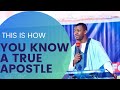 HOW TO KNOW A TRUE APOSTLE | APOSTLE GIDEON ODOMA