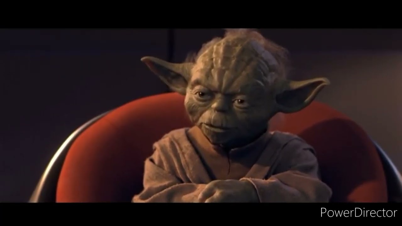 Yoda senses Anakin's fear of Mr. Sandman