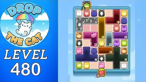 Drop The Cat Level 480 Walkthrough