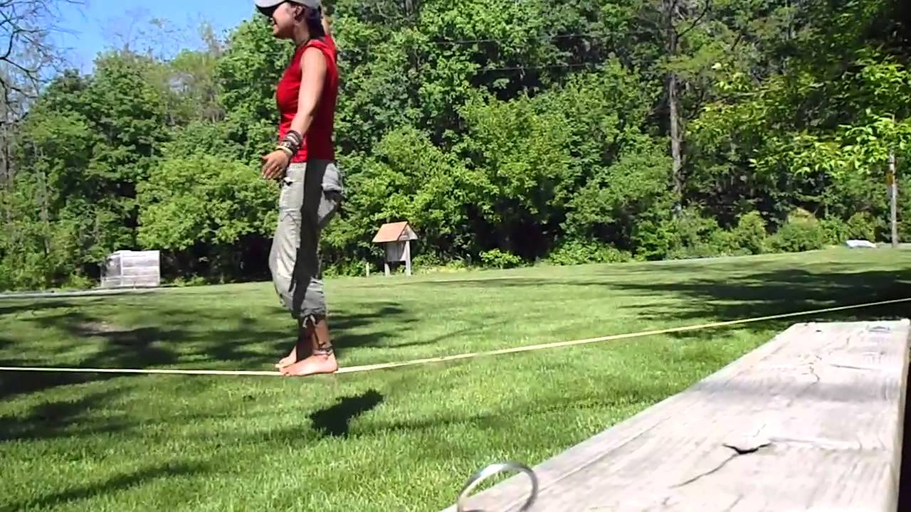 Post Parasitic Slackline YouTube