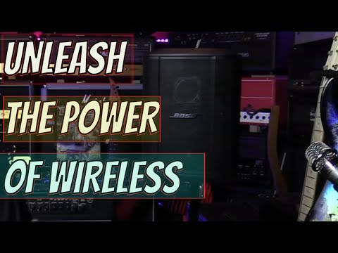 Breaking Free from Wires: Experience the Full Wireless Power of Bose S1 Pro PA System