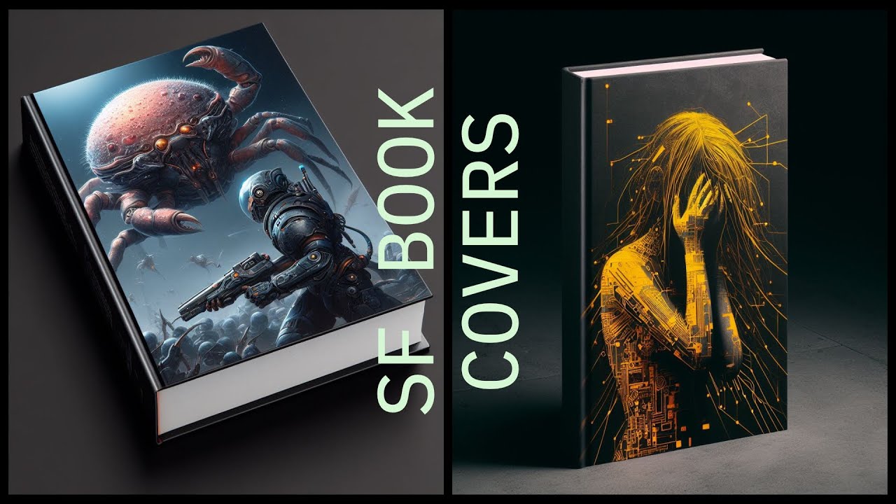 6,820 - ai SCIENCE FICTION book covers - PART 08