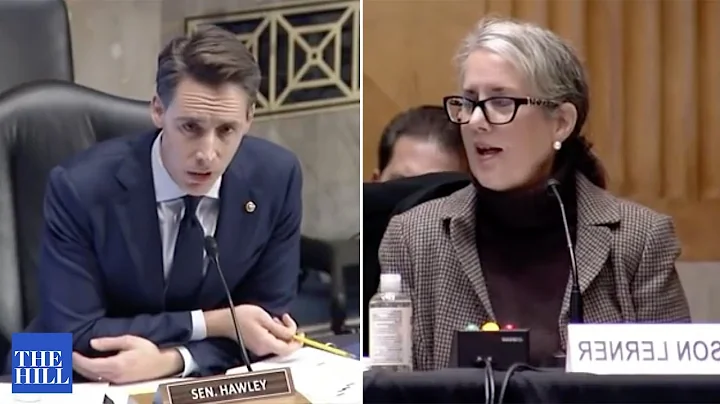 "You Deny?' Sen. Hawley Leaves Witness Speechless ...