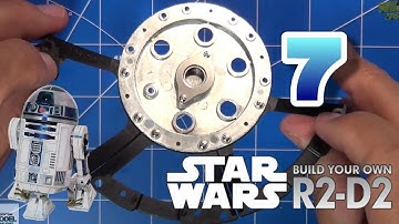 Build the Premium 1:2 Scale R2-D2 Issue 7 - Head Frame & Right Leg Components
