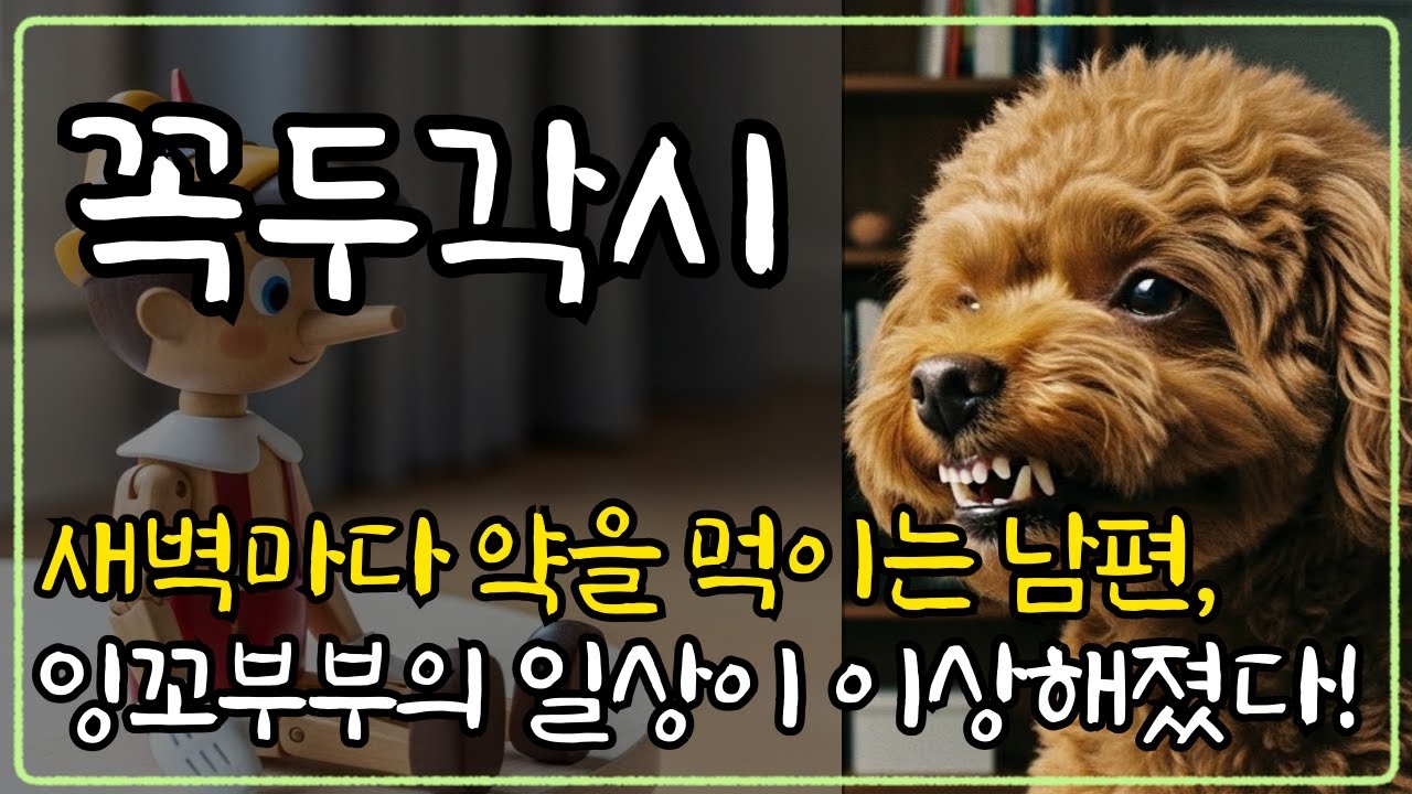 새벽마다 약을 챙기던 남편, 조용한 집 안에서 결혼의 비밀이 흔들리기 시작했다 | 오디오드라마 | 인생이야기 | 감동사연