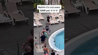 This is how people relax while on vacation #viral #funny #fail #shorts #youtubeshorts #vacation #fun