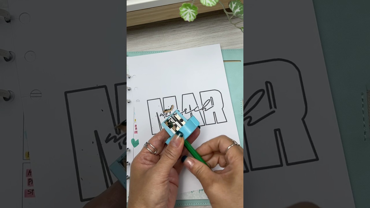 FUN way to add colour to your planner pages!