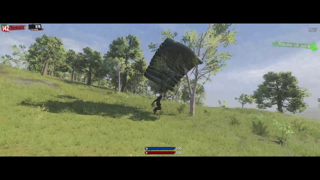 H1Z1  King of the Kill Fail landing Stuck on the tree