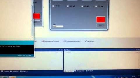 Arduino Uno Visual Basic Simple Led