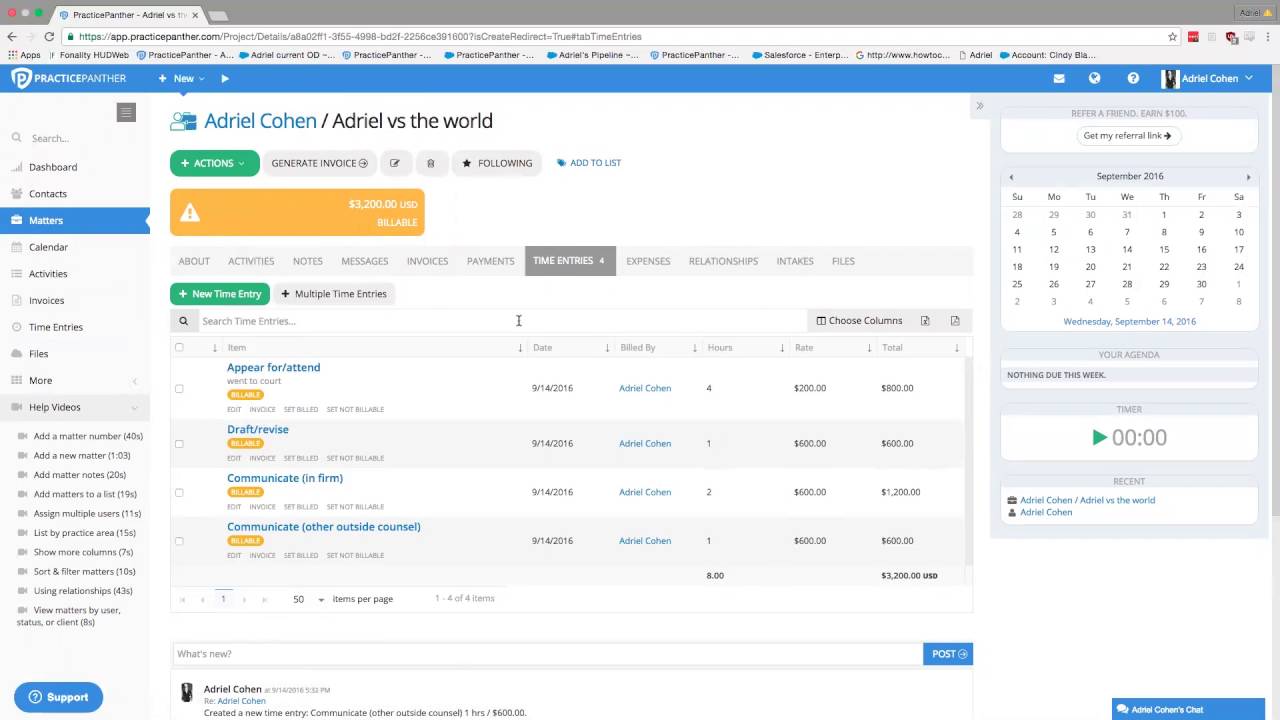 10 Practice Panther Adding to the Trust Account YouTube