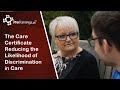 The care certificate reducing the likelihood of discrimination in care