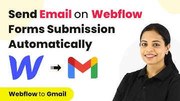 How to Send Email on Webflow Forms Submission | Webflow Gmail Integration