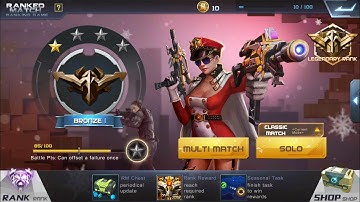 Rank match tips and tricks | Crisis Action