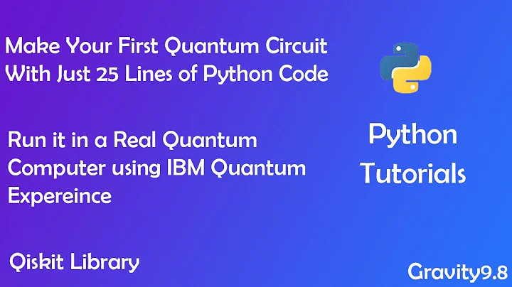 Introduction to Quantum Computing Using Python | Qiskit