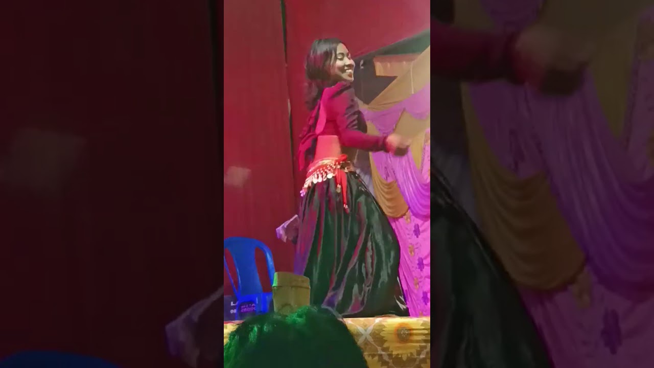 Girish laga ke mare kacha kach bhakunda Kanchanpur mela Dancer (Nanu 8848) TikTok Vairal item dance