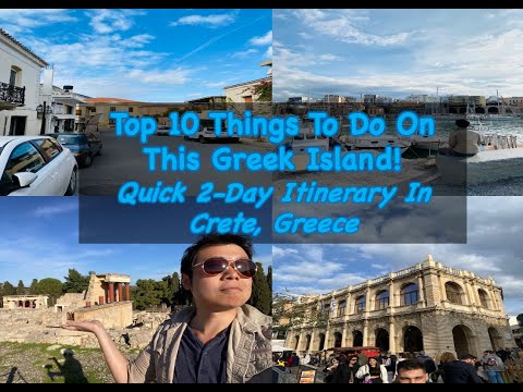 Top 10 Things To Do On This Greek Island! | Quick 2-Day Itinerary In Crete, Greece
