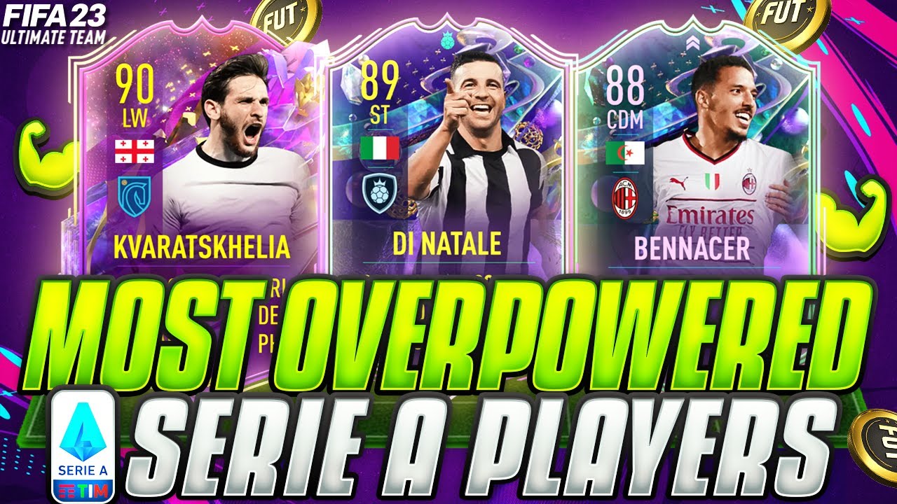 FIFA 23 | BEST OVERPOWERED CHEAP SERIE A PLAYERS💪✅| BEST OP SERIE A TEAM | FIFA 23 ULTIMATE TEAM