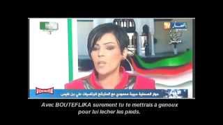 Benflis qui remet en place la Journaliste Débile d&#39;EL YATIMA Hamida Mahmoudi